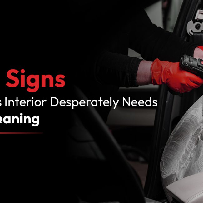 Car Interior Deep Cleaning