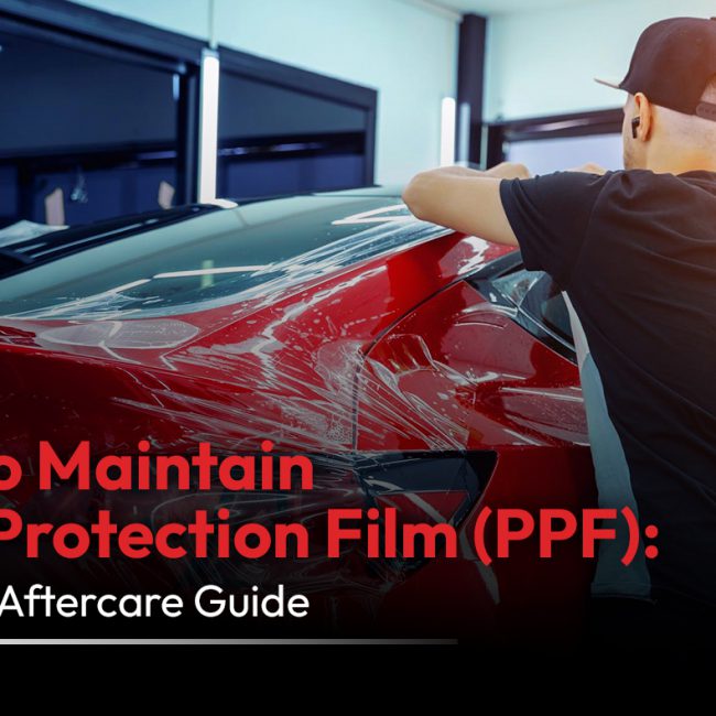 Maintain Paint Protection Film
